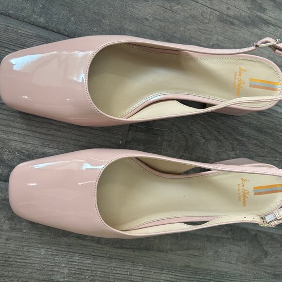 Sam Edelman Terra Slingback Block Heel size 9.5 Blush Color - Picture 3 of 4